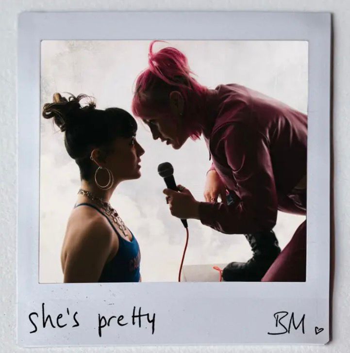 "She's Pretty" Handwritten Lyric Sheet
